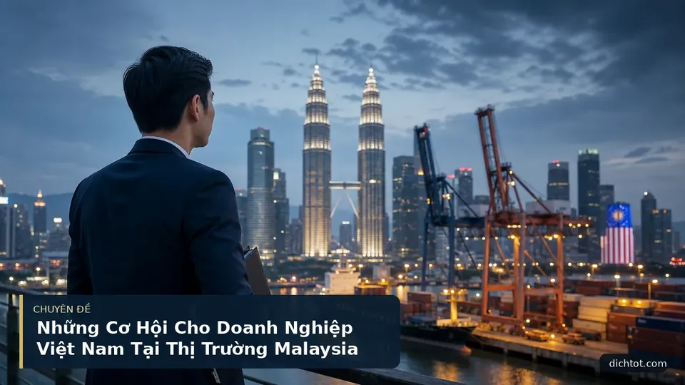 Những Cơ Hội Cho Doanh Nghiệp Việt Nam Tại Thị Trường Malaysia