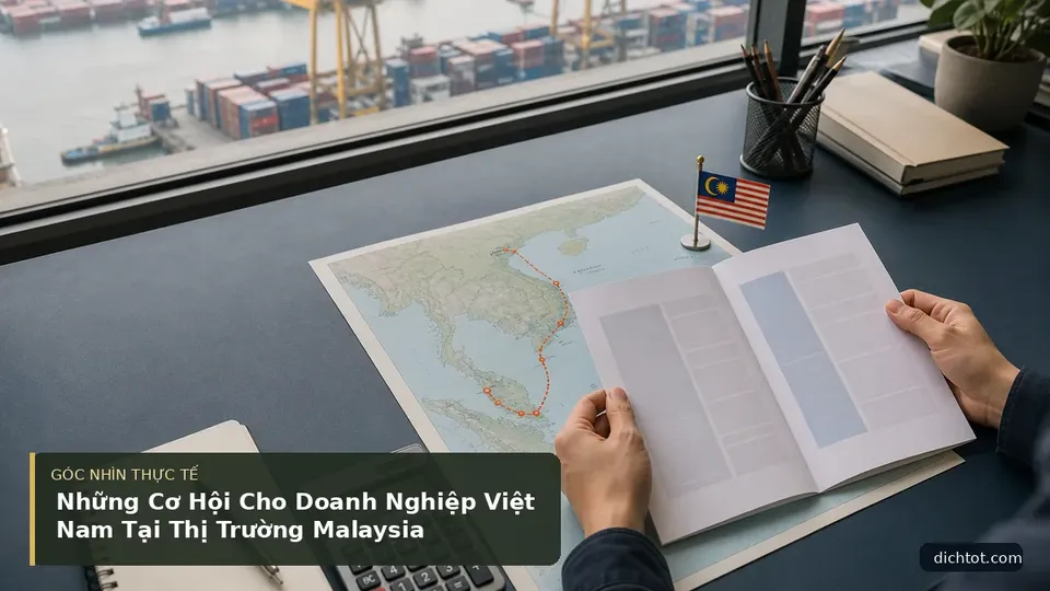 Chi tiết minh họa dịch thuật trong bài Những Cơ Hội Cho Doanh Nghiệp Việt Nam Tại Thị Trường Malaysia