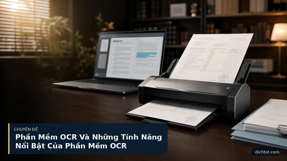 Phần Mềm OCR Và Những Tính Năng Nổi Bật Của Phần Mềm OCR
