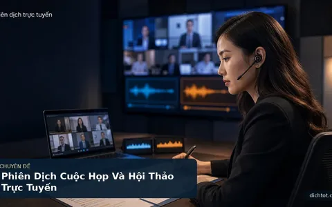 Phiên Dịch Cuộc Họp Và Hội Thảo Trực Tuyến