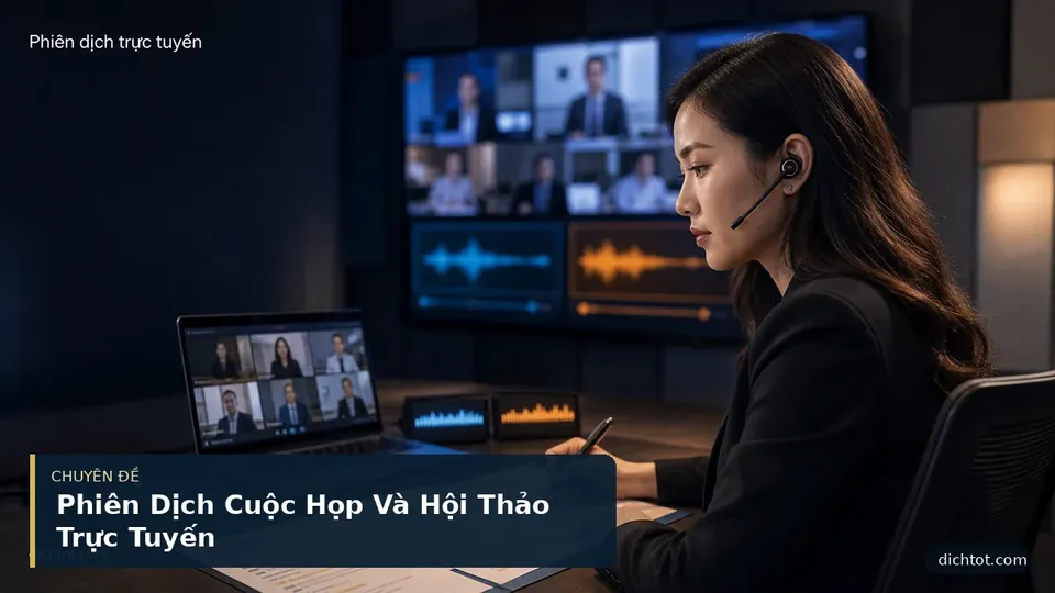 Phiên Dịch Cuộc Họp Và Hội Thảo Trực Tuyến