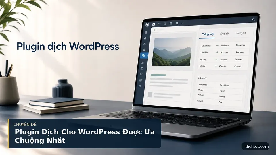 Plugin Dịch Cho WordPress Được Ưa Chuộng Nhất