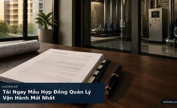 Tải Ngay Mẫu Hợp Đồng Quản Lý Vận Hành Mới Nhất