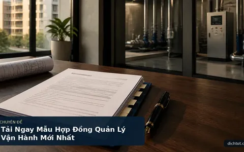 Tải Ngay Mẫu Hợp Đồng Quản Lý Vận Hành Mới Nhất