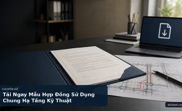 Tải Ngay Mẫu Hợp Đồng Sử Dụng Chung Hạ Tầng Kỹ Thuật
