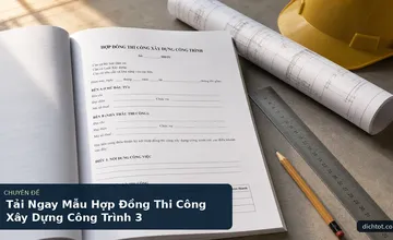 Tải Ngay Mẫu Hợp Đồng Thi Công Xây Dựng Công Trình 3
