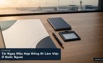 Tải Ngay Mẫu Hợp Đồng Đi Làm Việc Ở Nước Ngoài