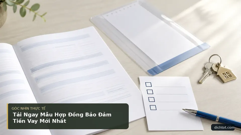 Chi tiết minh họa dịch thuật trong bài Tải Ngay Mẫu Hợp Đồng Bảo Đảm Tiền Vay Mới Nhất