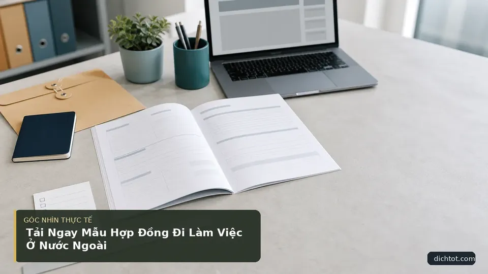 Chi tiết minh họa dịch thuật trong bài Tải Ngay Mẫu Hợp Đồng Đi Làm Việc Ở Nước Ngoài