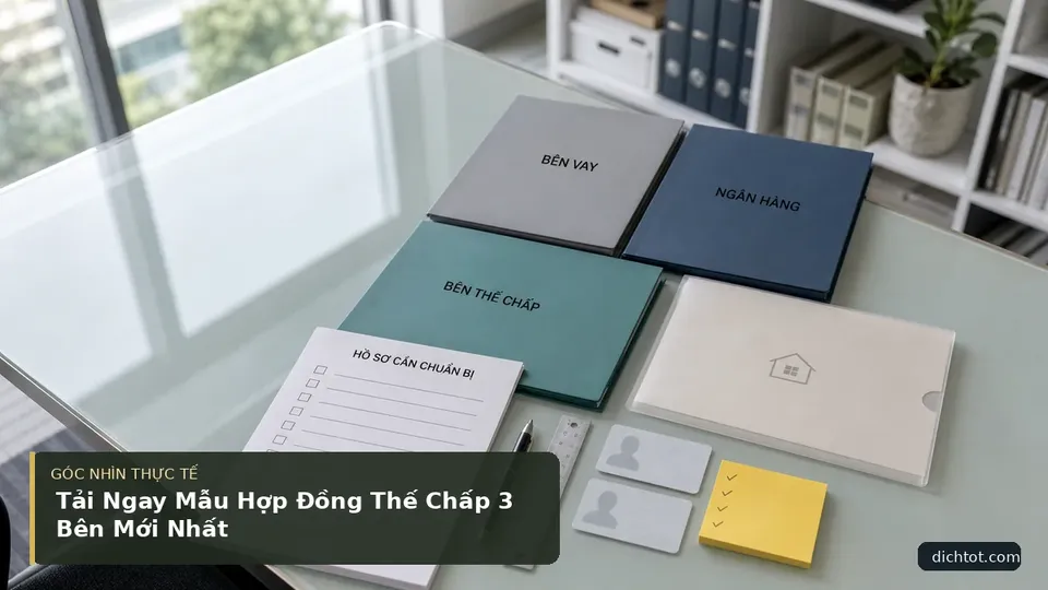 Chi tiết minh họa dịch thuật trong bài Tải Ngay Mẫu Hợp Đồng Thế Chấp 3 Bên Mới Nhất