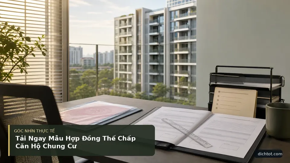 Chi tiết minh họa dịch thuật trong bài Tải Ngay Mẫu Hợp Đồng Thế Chấp Căn Hộ Chung Cư