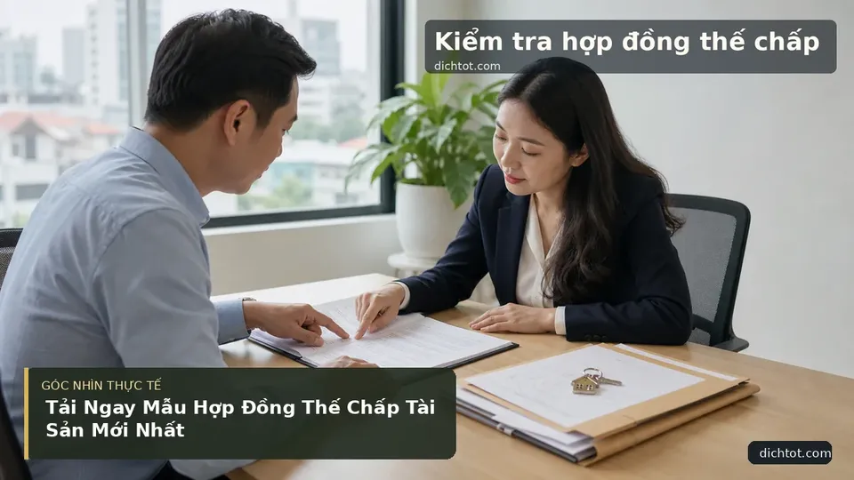 Chi tiết minh họa dịch thuật trong bài Tải Ngay Mẫu Hợp Đồng Thế Chấp Tài Sản Mới Nhất