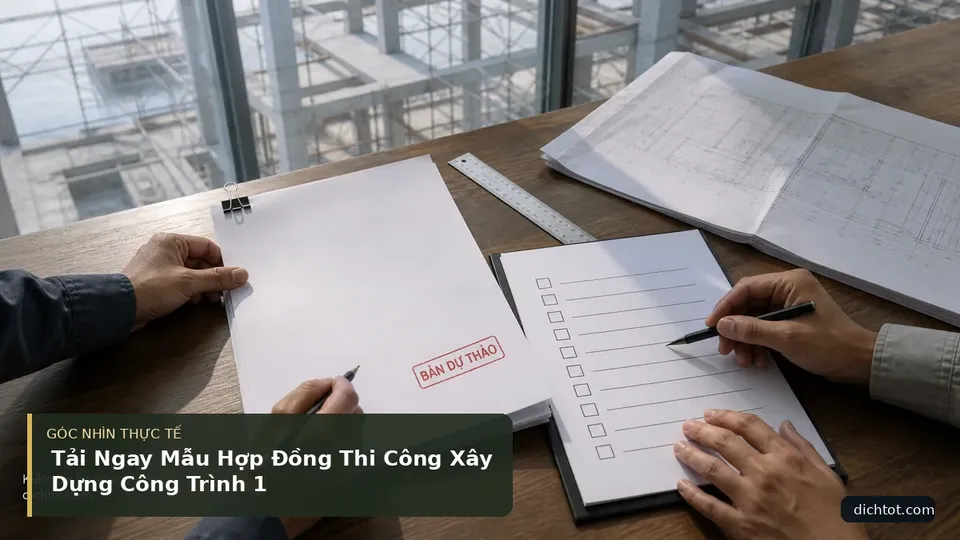 Chi tiết minh họa dịch thuật trong bài Tải Ngay Mẫu Hợp Đồng Thi Công Xây Dựng Công Trình 1