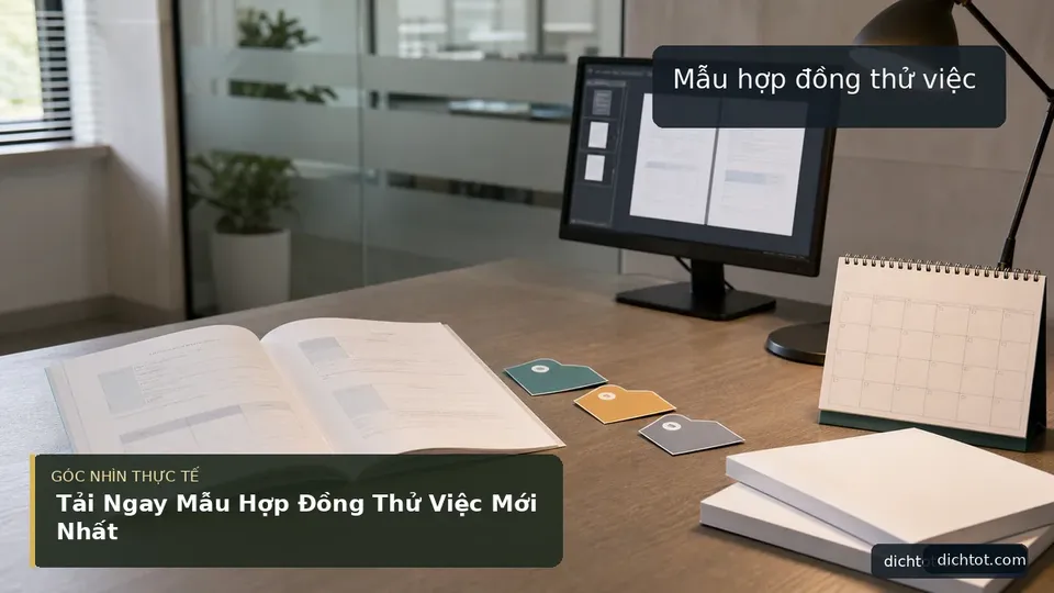Chi tiết minh họa dịch thuật trong bài Tải Ngay Mẫu Hợp Đồng Thử Việc Mới Nhất