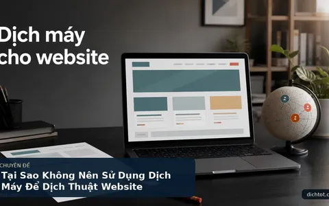 Tại Sao Không Nên Sử Dụng Dịch Máy Để Dịch Thuật Website