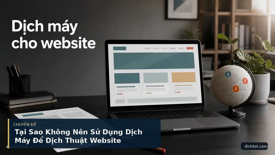 Tại Sao Không Nên Sử Dụng Dịch Máy Để Dịch Thuật Website