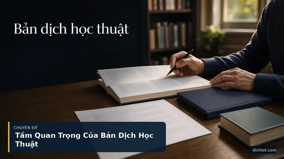 Tầm Quan Trọng Của Bản Dịch Học Thuật