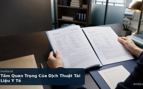 Tầm Quan Trọng Của Dịch Thuật Tài Liệu Y Tế