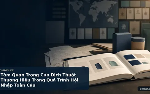 Tầm Quan Trọng Của Dịch Thuật Thương Hiệu Trong Quá Trình Hội Nhập Toàn Cầu