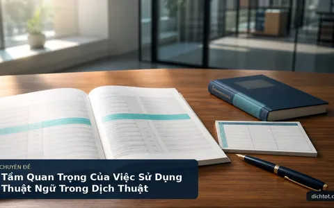 Tầm Quan Trọng Của Việc Sử Dụng Thuật Ngữ Trong Dịch Thuật