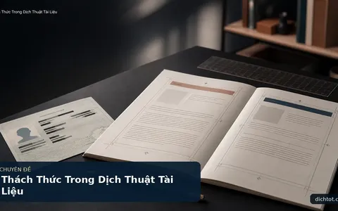 Thách Thức Trong Dịch Thuật Tài Liệu