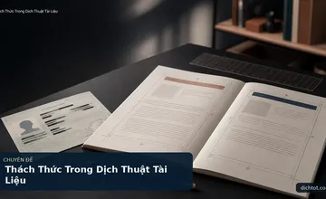 Thách Thức Trong Dịch Thuật Tài Liệu