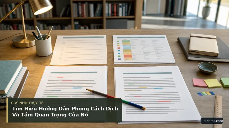 Chi tiết minh họa dịch thuật trong bài Tìm Hiểu Hướng Dẫn Phong Cách Dịch Và Tầm Quan Trọng Của Nó