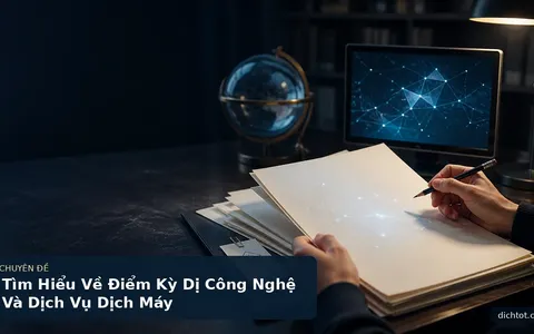 Tìm Hiểu Về Điểm Kỳ Dị Công Nghệ Và Dịch Vụ Dịch Máy