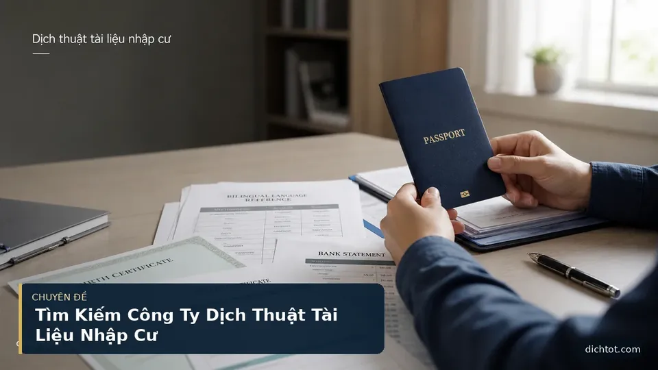 Tìm Kiếm Công Ty Dịch Thuật Tài Liệu Nhập Cư