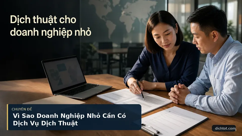 Vì Sao Doanh Nghiệp Nhỏ Cần Có Dịch Vụ Dịch Thuật