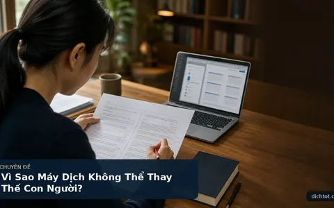 Vì Sao Máy Dịch Không Thể Thay Thế Con Người?