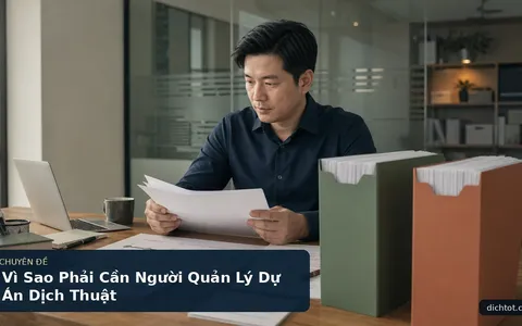 Vì Sao Phải Cần Người Quản Lý Dự Án Dịch Thuật