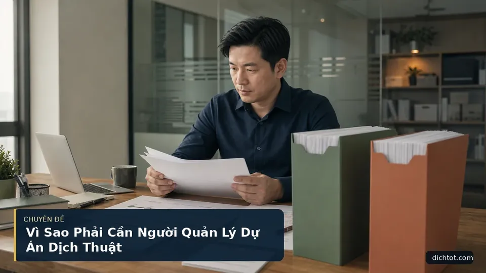 Vì Sao Phải Cần Người Quản Lý Dự Án Dịch Thuật