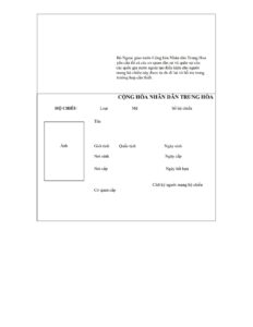 Dịch thuật công chứng hộ chiếu Trung Quốc